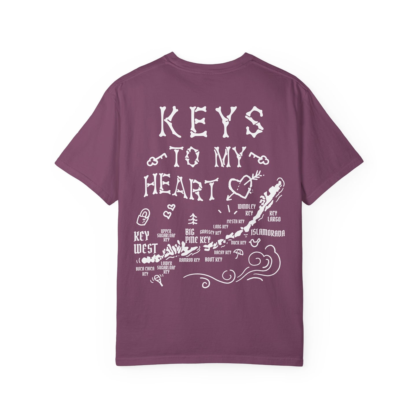 Keys To My Heart - Florida Keys - Peace Palm✌️🌴