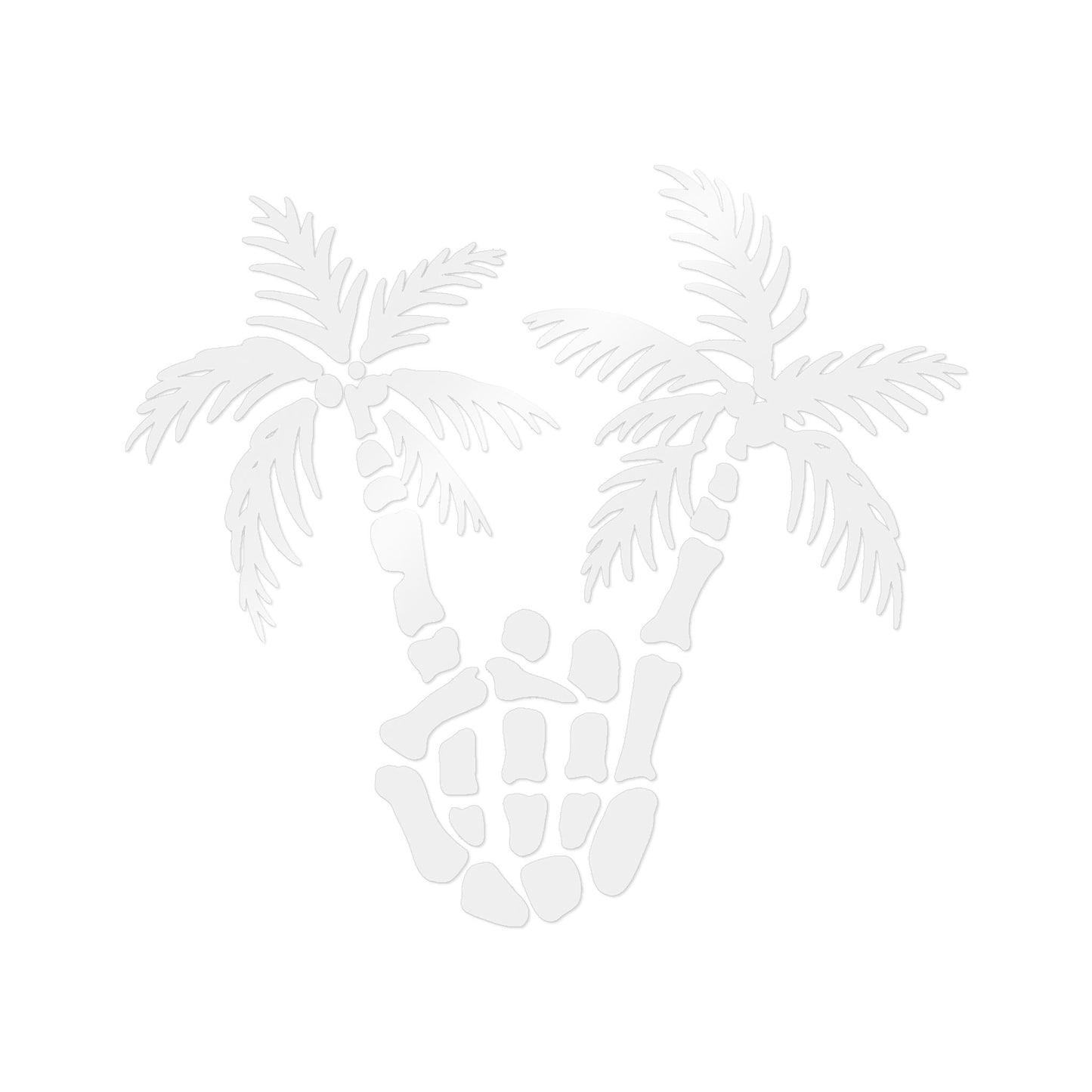 Rock Palm Vinyl Sticker🤘🌴