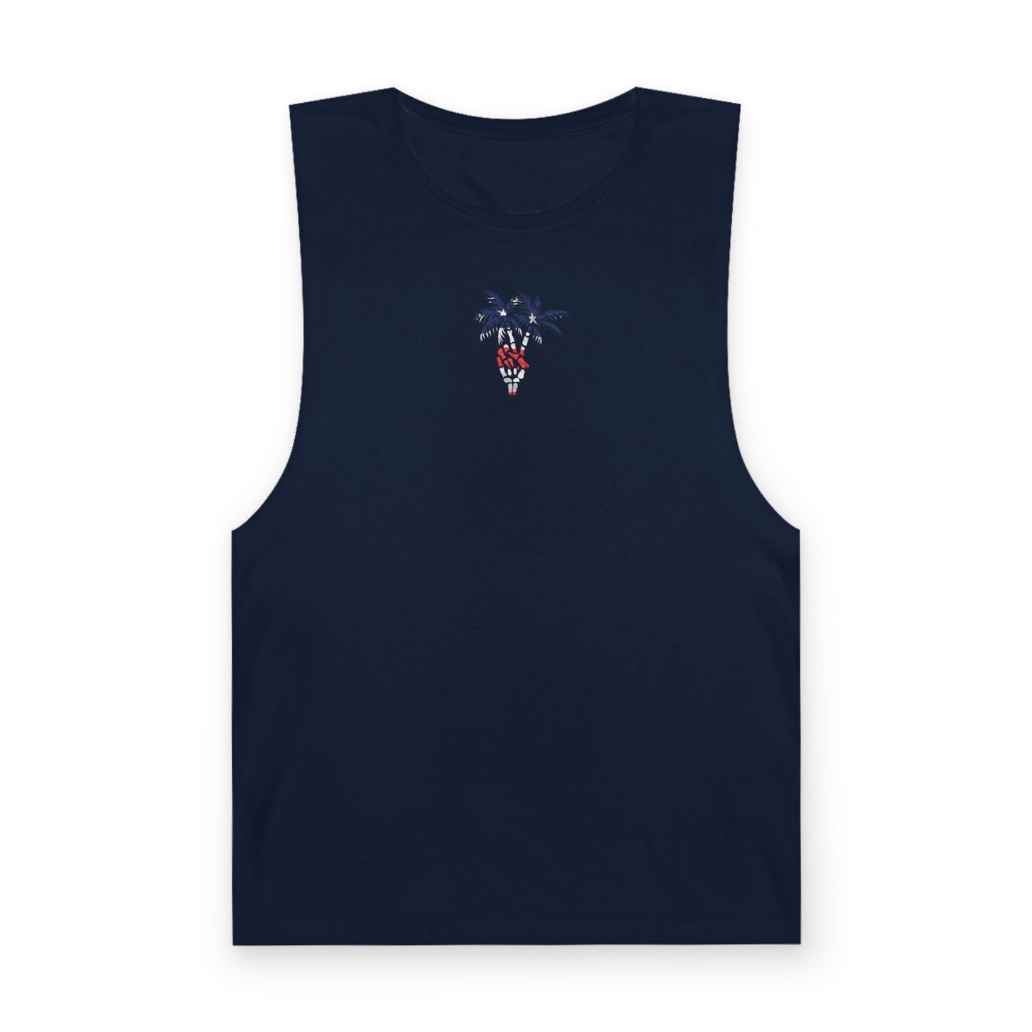 American Flag Peace Palm Tank Top