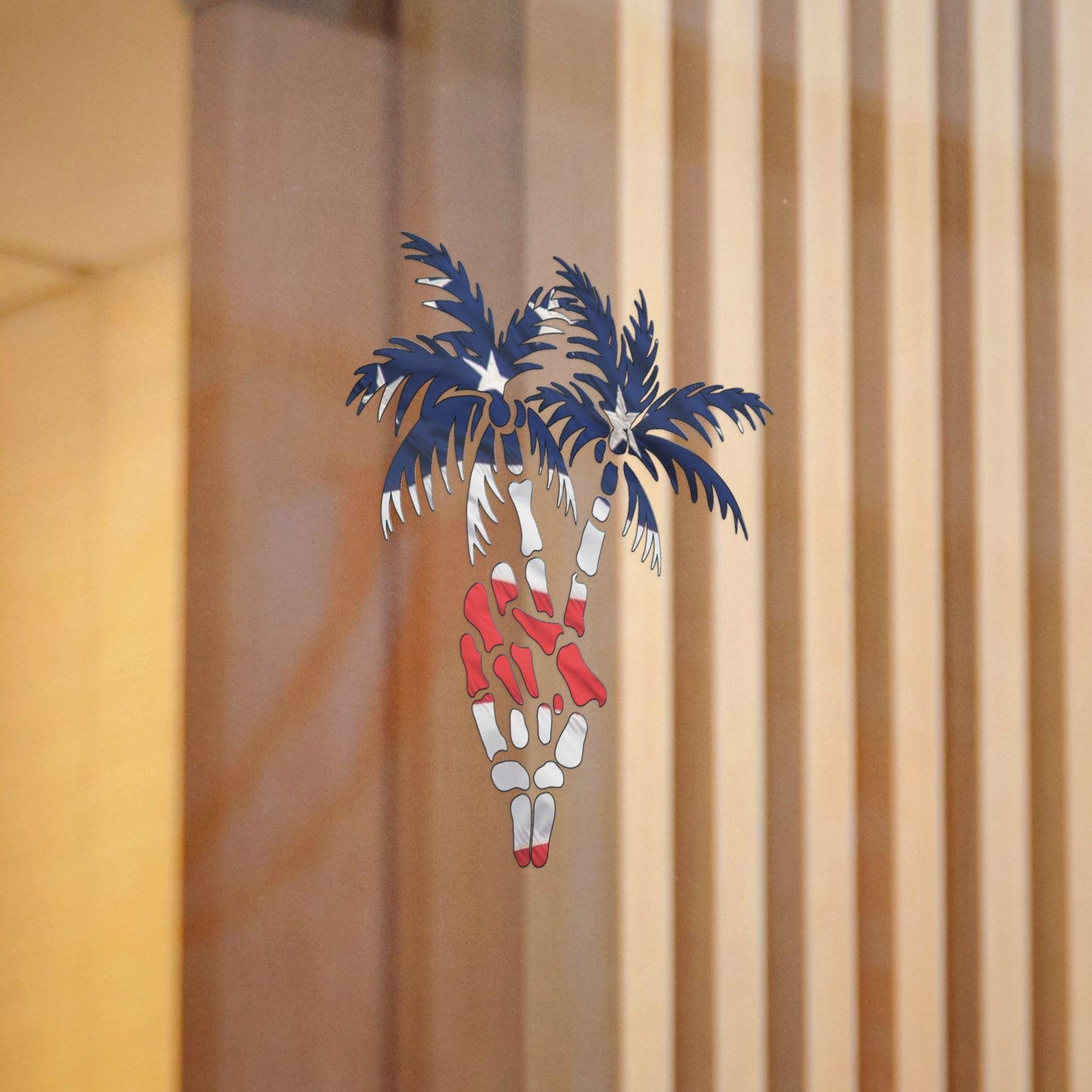 USA250 Peace Palm Vinyl Sticker