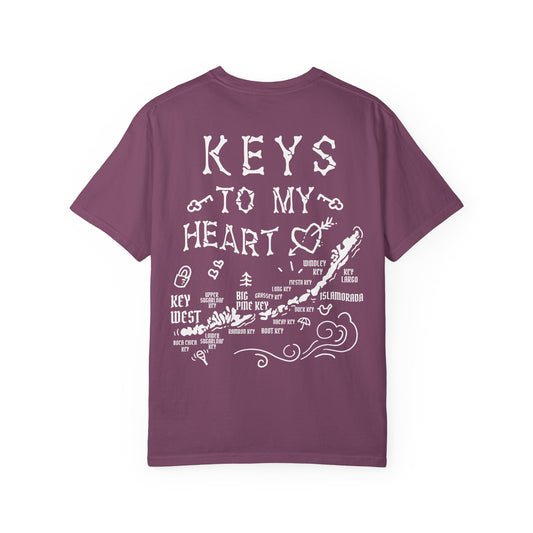 Keys To My Heart - Florida Keys Shirt - Rock Palm🤘🌴