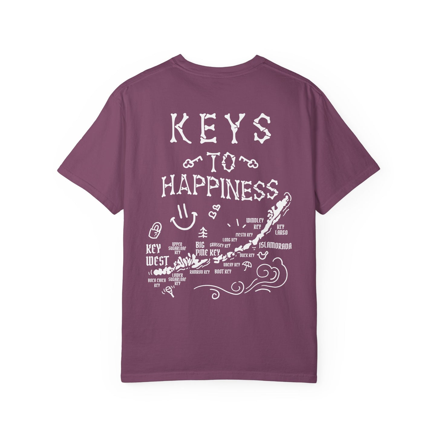 Keys To Happiness - Florida Keys Shirt - Rock Palm🤘🌴