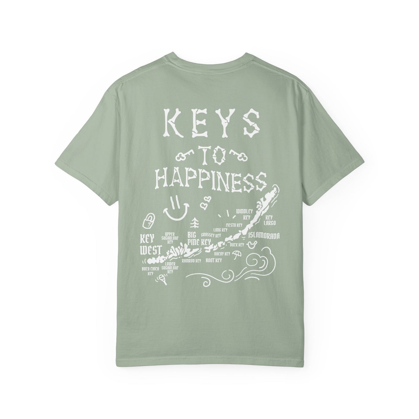 Keys To Happiness - Florida Keys Shirt - Rock Palm🤘🌴
