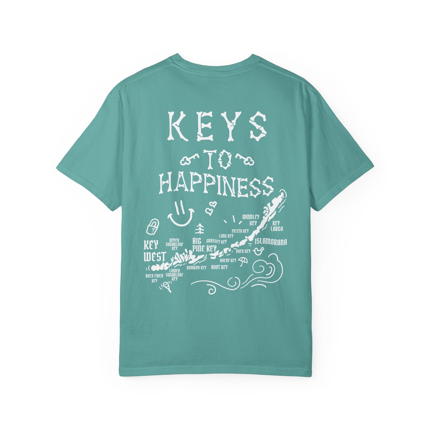 Keys To Happiness - Florida Keys Shirt - Rock Palm🤘🌴
