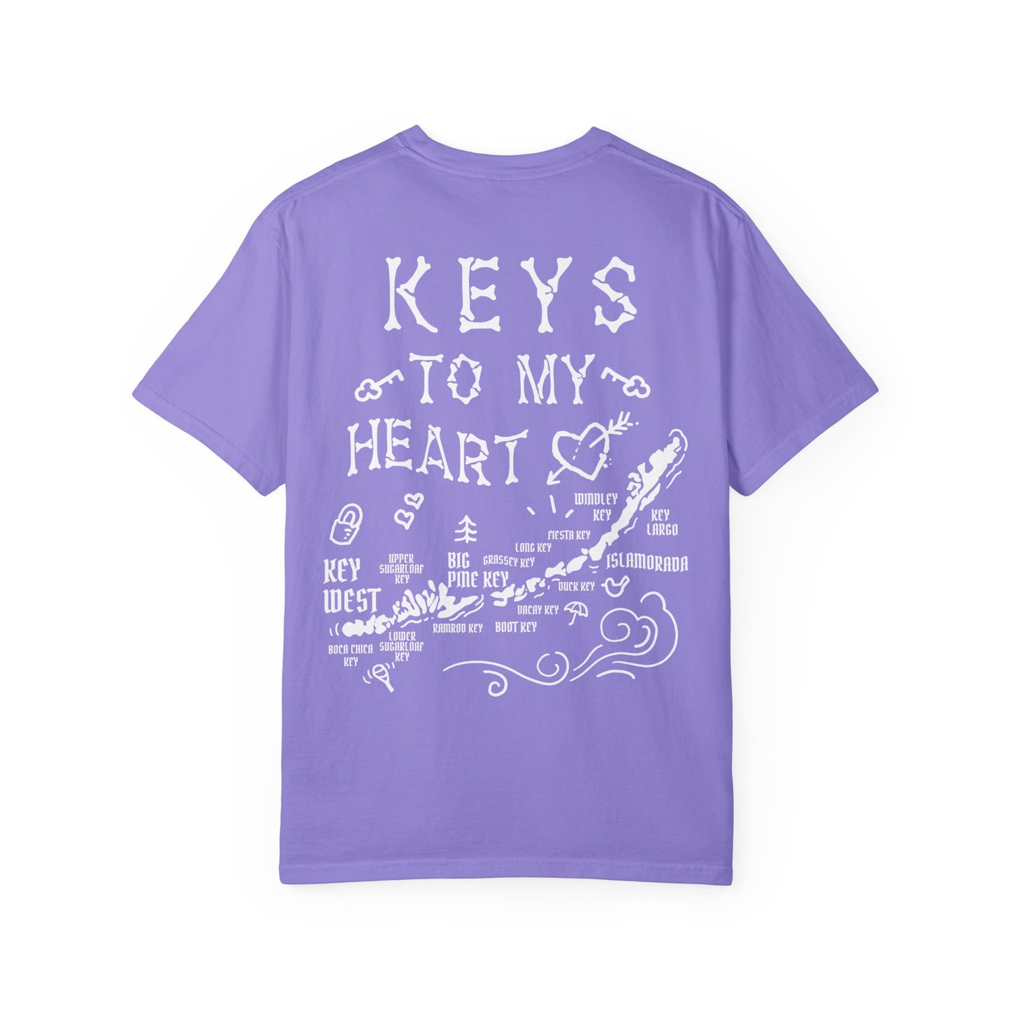 Keys To My Heart - Florida Keys Shirt - Rock Palm🤘🌴