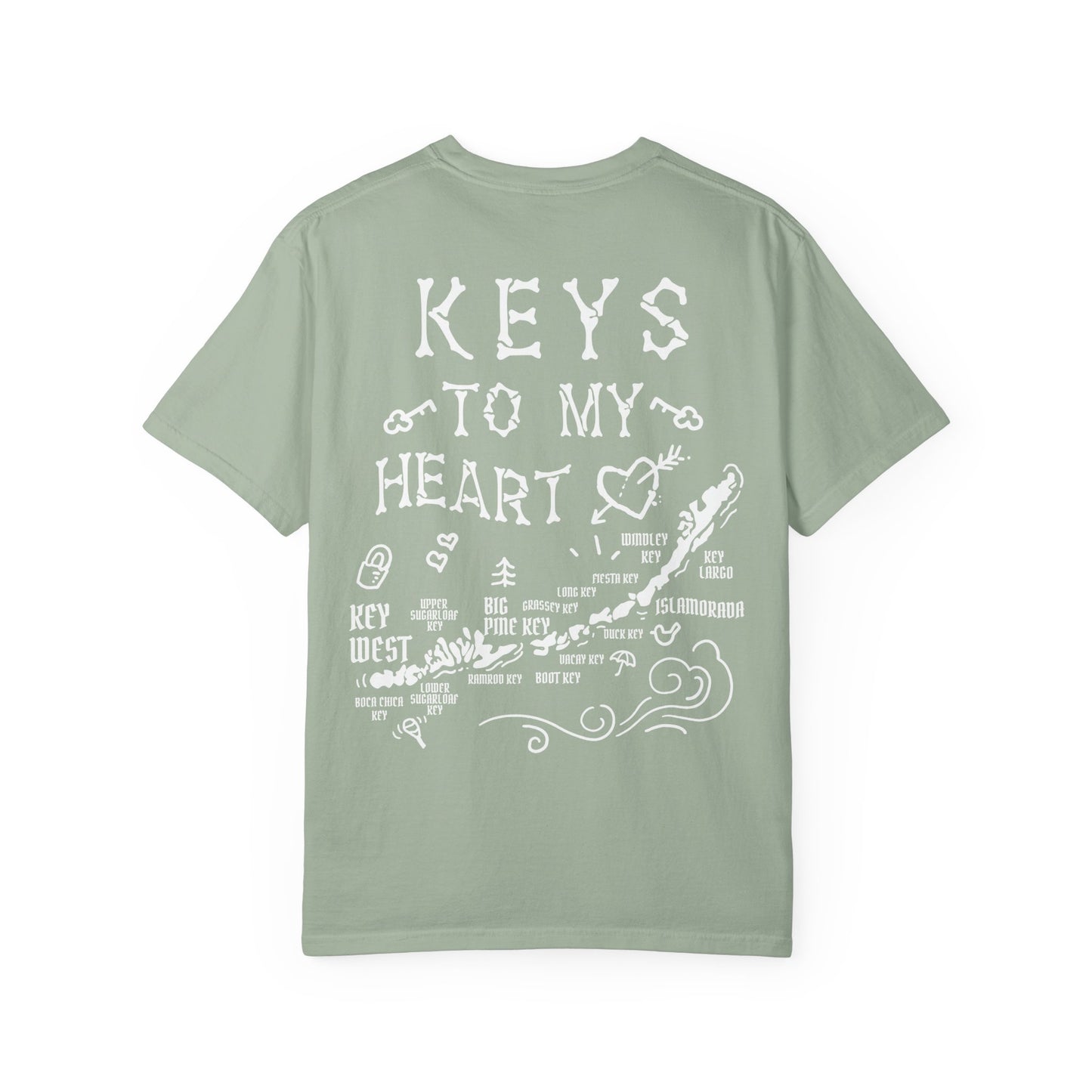 Keys To My Heart - Florida Keys Shirt - Rock Palm🤘🌴