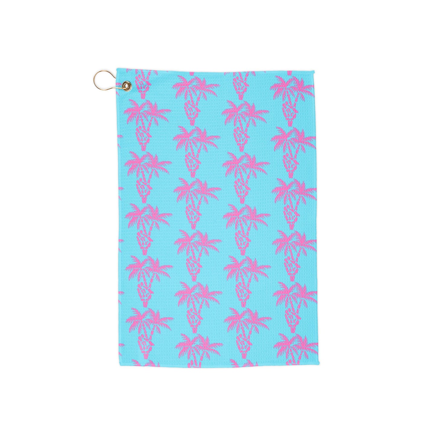 Peace palm Golf Bag Towel - Miami Vice