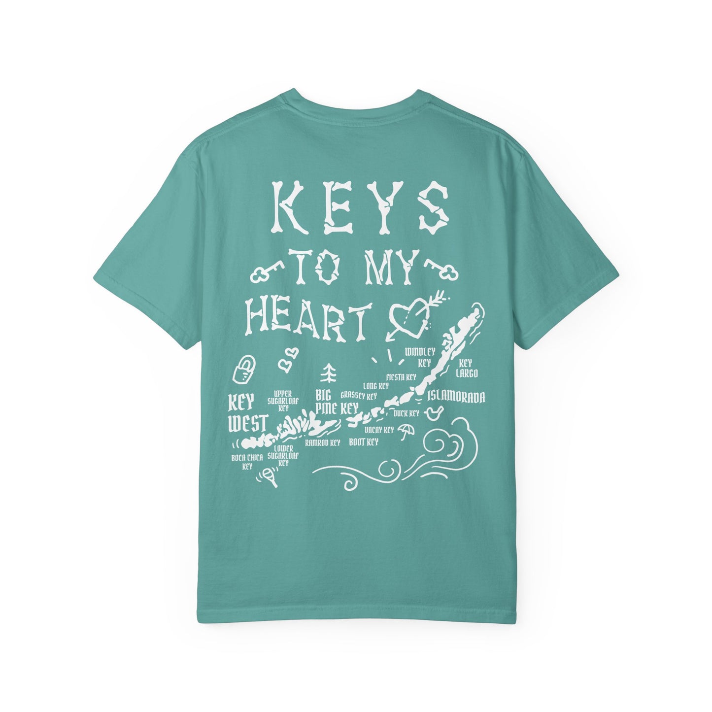 Keys To My Heart - Florida Keys Shirt - Rock Palm🤘🌴